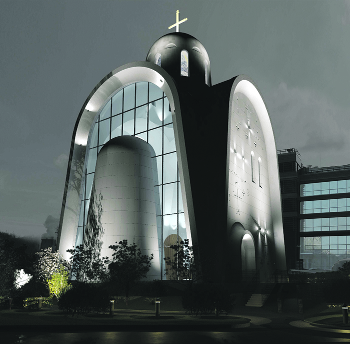 «Футуристический» храм начнут возводить в Москве осенью